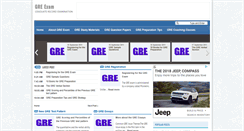 Desktop Screenshot of gre.examsavvy.com