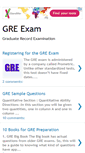 Mobile Screenshot of gre.examsavvy.com