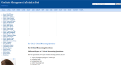 Desktop Screenshot of gmat.examsavvy.com