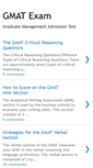 Mobile Screenshot of gmat.examsavvy.com